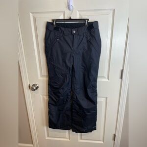 Eddie Bauer weather edge insulated snow ski pants black  medium